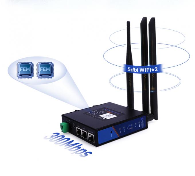 PUSR USR-G806W-E 4g Công nghiệp OpenVPN Router Châu Âu 2.4G Wi-Fi nâng cao 2 * 2 MIMO, lên đến 300Mbps với khe cắm thẻ SIM 5