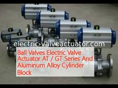 van bóng điện Valve Actuator AT / GT Series và nhôm hợp kim xi lanh khối