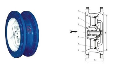 Giá tốt. API 598 SCVX van kiểm tra sự im lặng GG25 đường kính thân 300 - 1200mm cho bơm thùng đựng nước thải trực tuyến