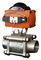 Giá tốt. XQF-2 Explosion Proof khí nén Van bi Đối với Hiệu suất cao Hệ thống đánh lửa / Steam Pipeline trực tuyến