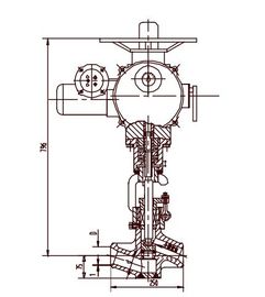 Giá tốt. Chromium Molypden hợp kim thép điện Van Thiết bị truyền động, Cut-off Van J961Y DN40 ~ DN50 trực tuyến