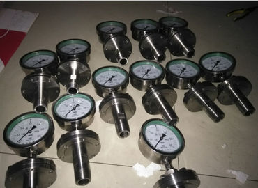 Giá tốt. Máy đo áp suất màng chống ăn mòn bằng thép không rỉ loại YTP-100F trực tuyến