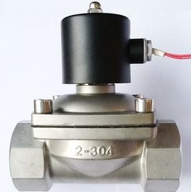 Giá tốt. Kẽm hợp kim điện Van Actuator 1.0MPA, 2 / 2way Solenoid Valve 2W160-10 trực tuyến
