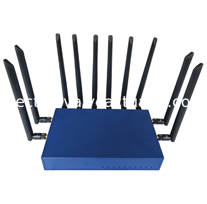 Giá tốt. PUSR NR370i WiFi7 2 băng tần / 3 băng tần 5G Router truy cập không dây cố định FWA Qualcomm X62 IPQ5322 Access Point SFP + trực tuyến