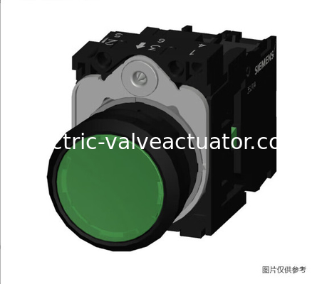 Giá tốt. Siemens 3SU series flat head circular button green 3SU1106-0AB40-1BA0 với đèn LED tích hợp trực tuyến