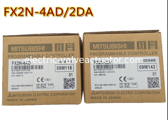 Giá tốt. Bộ điều khiển logic có thể lập trình bền Mitsubishi Melsec FX2N-4AD FX2N-2DA trực tuyến