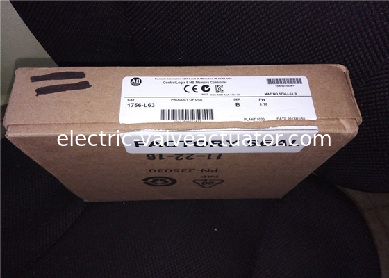 Giá tốt. 1756-L63B Bộ điều khiển logic có thể lập trình bằng PLC, Thiết bị điều khiển bằng PLC Chứng nhận CE trực tuyến