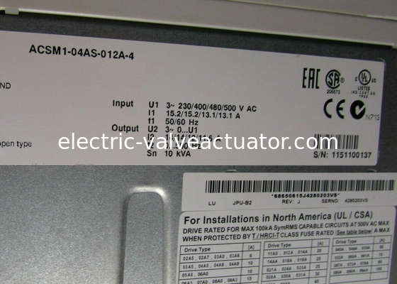 Giá tốt. ACSM1-04AS-012A-4 MOTION CONTROL FREQUENCY CONVERTER UL OPEN TYPE B FRAME trực tuyến