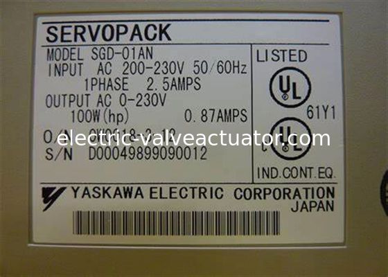 Giá tốt. Yaskawa SGD-01AN AC Servo Drives Servopack 100 WATT 1PHASE OUTPUT 0-230 VAC trực tuyến