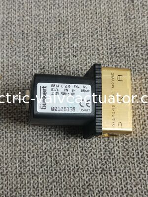 Giá tốt. BURKERT 126139 Van điện tử - loại 6014 Van điện tử đồng G1/4 110V AC trực tuyến