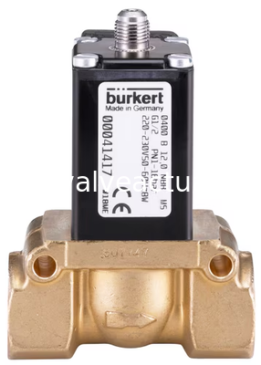 Giá tốt. Van pít-tông 2/2 chiều được điều khiển bằng servo loại 0400 của Burkert cho các hoạt động quy trình tự động trực tuyến