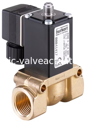 Giá tốt. Van điện xoay trực tiếp Burkert loại 0331 trong cấu hình 2/2 và 3/2 trực tuyến