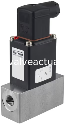 Giá tốt. Bürkert Loại 0121 Van điện từ phần ứng xoay 2/2 chiều & 3/2 chiều tác động trực tiếp trực tuyến