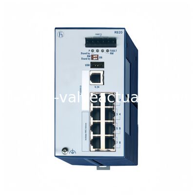 Giá tốt. Bộ chuyển mạch Ethernet công nghiệp dự phòng Hirschmann RS20-0800T1T1SDAEHC cho các ứng dụng quan trọng trực tuyến