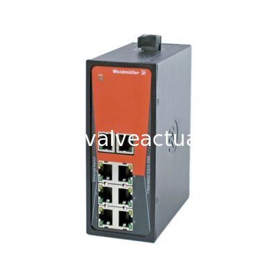 Giá tốt. Trung tâm Ethernet công nghiệp Plug-and-Play Weidmüller IES10-SW8 để điều khiển máy và mở rộng mạng trực tuyến