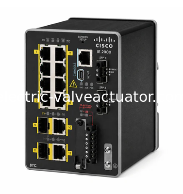 Giá tốt. Cisco IE-2000-8TC-B Bộ chuyển mạch được quản lý công nghiệp 10 cổng 8x 10/100 Fast Ethernet + 2x Cổng đường lên Dòng IE2000 trực tuyến