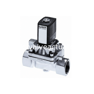 Giá tốt. Burkert Type 5404 Servo-Assisted 2/2 Way Solenoid Valve cho kiểm soát chất lỏng và hơi công nghiệp trực tuyến