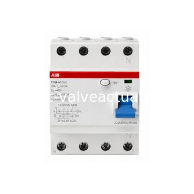 Giá tốt. ABB 2CSF204401R1950 F204 A-125/0.03 AP-R Bộ ngắt mạch dòng còn lại 125A 4 cực trực tuyến