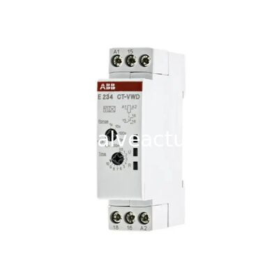 Giá tốt. ABB CT-VWD.12 Rơ le thời gian SPDT Bộ hẹn giờ có thể điều chỉnh với dải thời gian thay đổi cho Hệ thống điều khiển công nghiệp trực tuyến