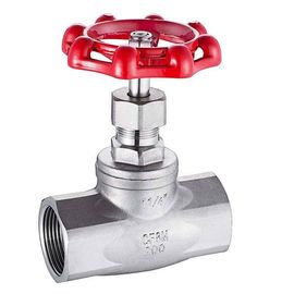 Giá tốt. Van cầu có ren 304 Thép không gỉ chịu nhiệt độ cao DN15 25 40 trực tuyến