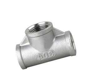 Giá tốt. Phụ kiện nội bộ ống Tee Phụ kiện ống thép không gỉ DN6-DN100 trực tuyến