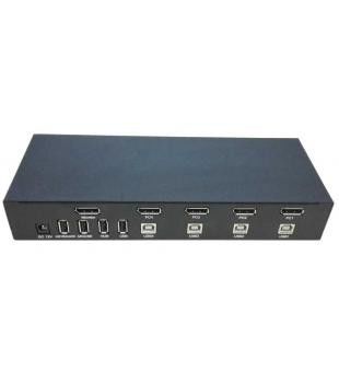 Giá tốt. 4 cổng DC12V 3840x2160 Bộ chuyển mạch KVM để bàn SW2401DP DYLINK trực tuyến