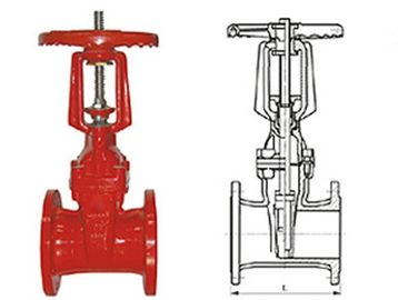 Giá tốt. Gang dẻo RRHX tăng thân kiên cường van cổng ngồi cho API phòng cháy chữa cháy 598 trực tuyến