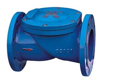 Giá tốt. H44X (SFCV) Cast Iron bích đĩa cao su van kiểm tra cho bơm, chất lỏng ăn mòn yếu trực tuyến
